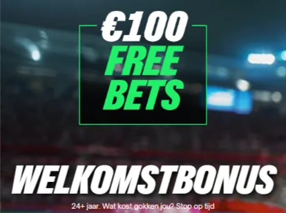 Nieuwe welkomstbonus van € 100 Free Bets bij ComeOn Casino